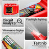 Socket Tester with AC/DC Voltage Detection and Polarity Check
