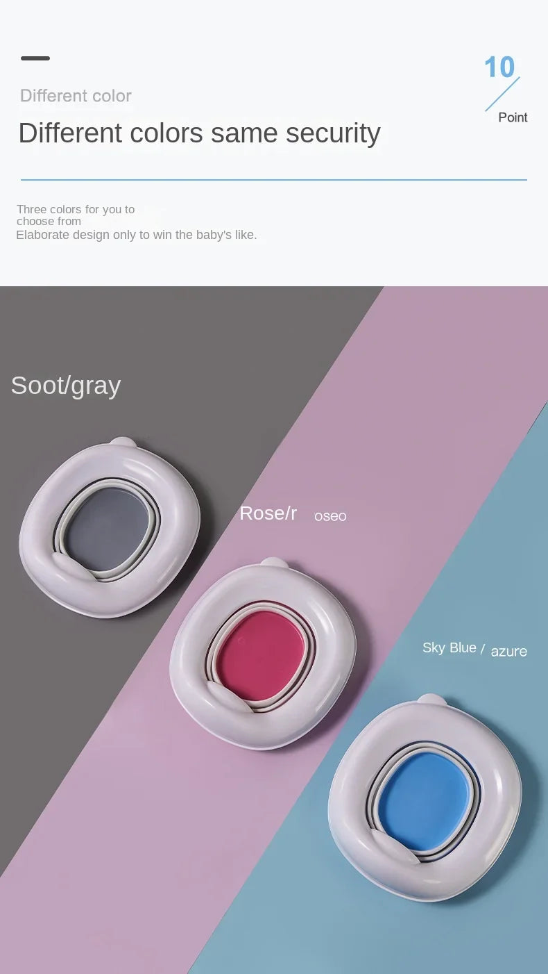 Foldable 3-in-1 Travel Potty for Kids with Disposable Bags