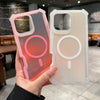 Laser Dazzling Magnetic Armor Case for iPhone with Dual-Layer Protection