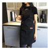 Stain-Resistant Kitchen Apron with Front Pocket