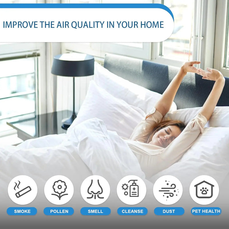 Water Purifier & Aroma Diffuser with LED Night Light