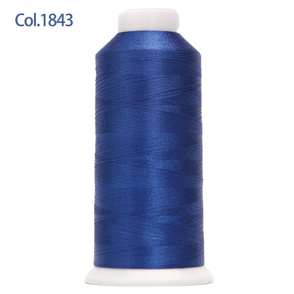 80-Color Polyester Embroidery Thread Set with Large 4000m Spools