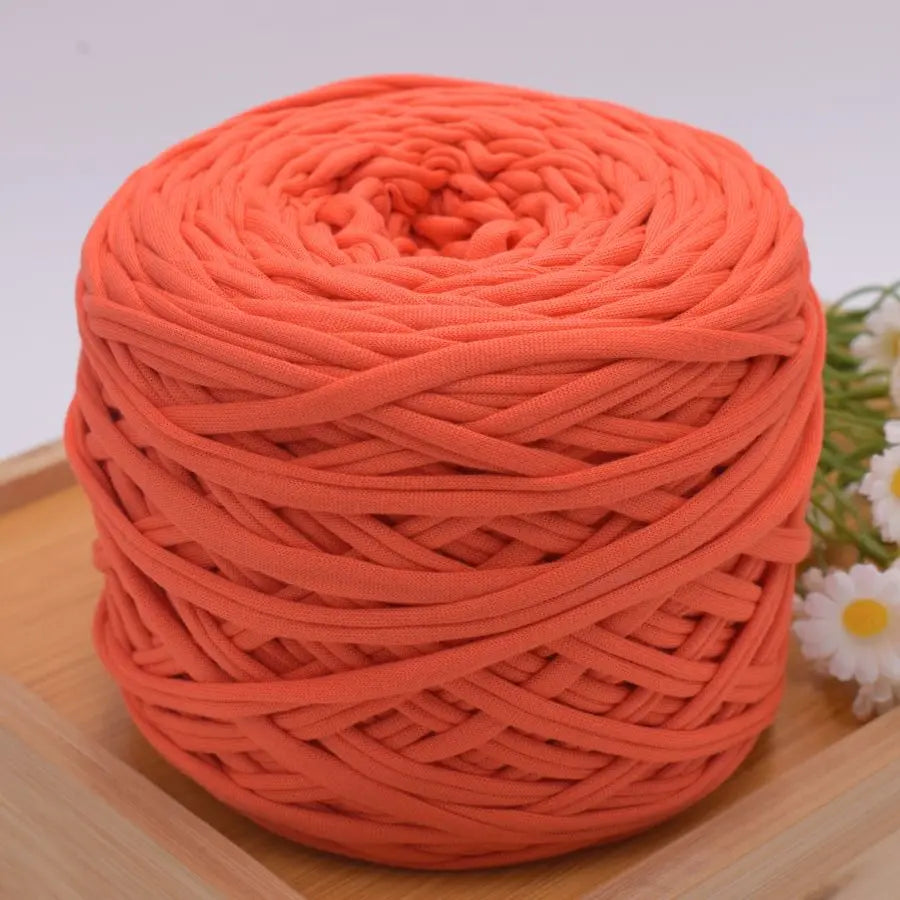Recycled Polyester T-Shirt Yarn for Knitting and Crafting