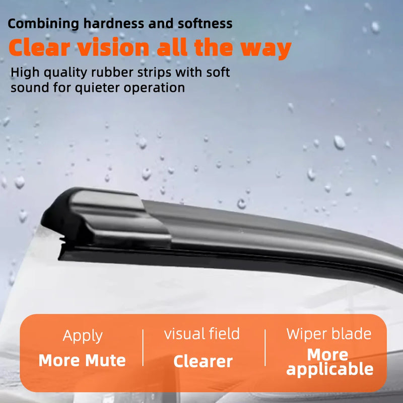 Universal J/Hook Front Wiper Blades