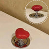 Heart-Shaped Toilet Flush Button