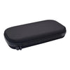Black shockproof EVA stethoscope storage case with an organizer pouch