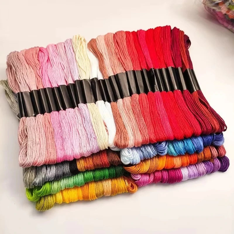 Cotton Embroidery Floss Assortment with 36 Skeins