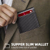 Ultra-Slim Carbon Fiber RFID Blocking Wallet