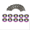 Anodized Aluminum Washer and Bolt Kit for Car Customization