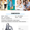 Clear Transparent Backpack for Women – Durable PVC Travel & School Bag