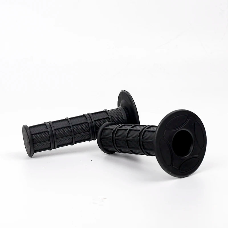 Universal 22mm Lock-On Handlebar Grips for Dirt Bikes & Motorcycles