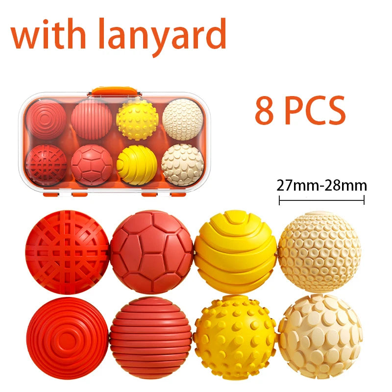Silicone-Coated Magnetic Fidget Balls