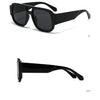Retro Square Leopard Print Sunglasses for Women