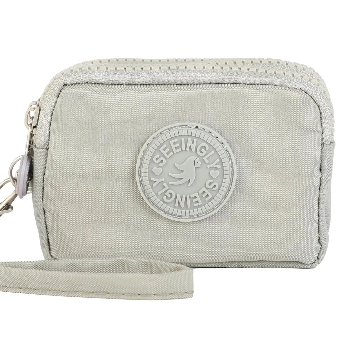 Multi-Layer Canvas Organizer Wallet with Zipper Pouch
