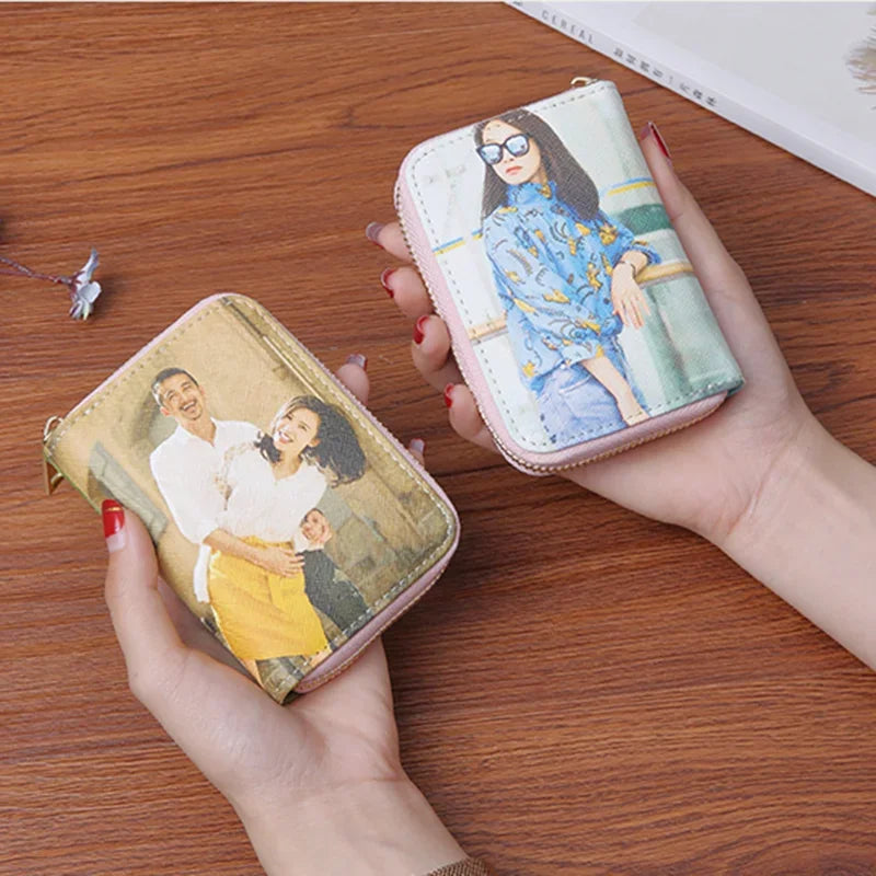 Cartera/Portafolios de Tarjetas de Fotos Personalizadas