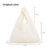 A beige foldable canvas tote bag shown flat with dimensions 28.5cm long and 14.5cm high.