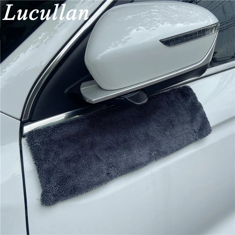 Serviette en microfibre magnétique pour séchage automobile