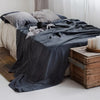 Stone Washed French Linen Flat Sheet – Breathable & Naturally Cool