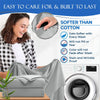 100% Bamboo Bed Sheet Set with Deep Pocket Fitted Sheet