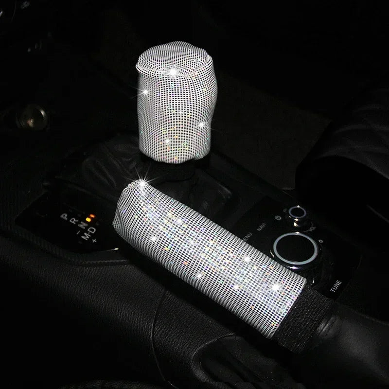 Crystal Diamond Car Steering Wheel Cover