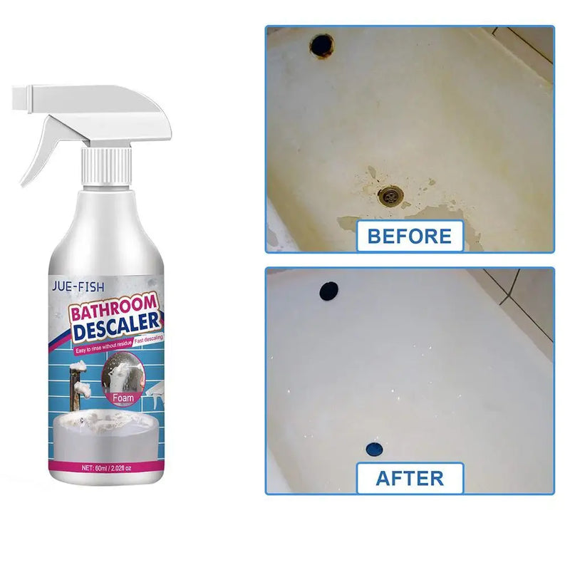 Spray Détartrant & Anti-Taches pour Salle de Bain