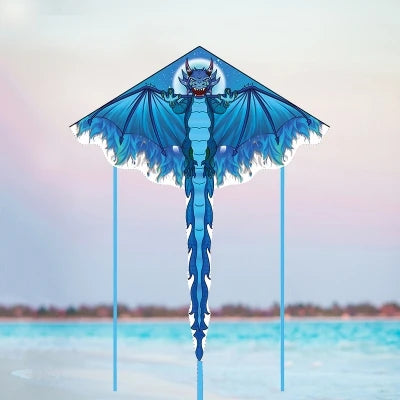 Vibrant 140cm Dragon Kite for Adults with 100m Line