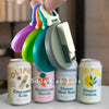 Silicone Soda Can Covers with Straws