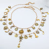 Multilayer Star & Moon Pendant Necklace