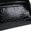 Men's PU Leather Clutch Wallet with Zipper Closure