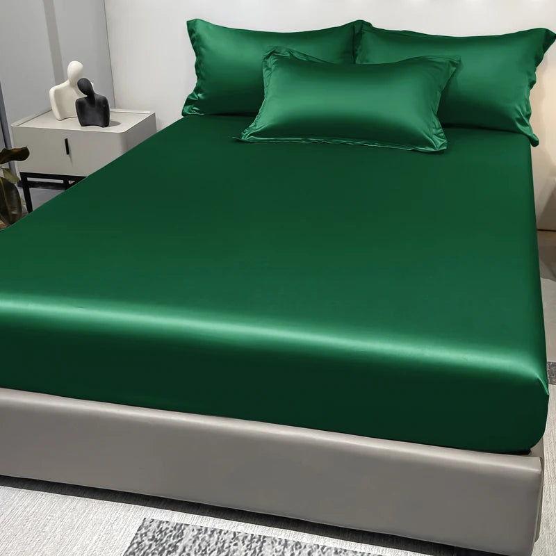 Luxury Satin Fitted Bed Sheet