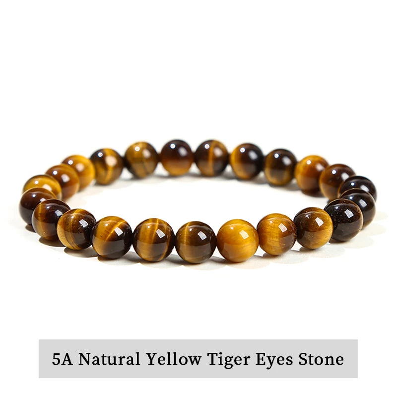Natural Stone Beaded Bracelet