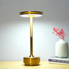 Lámpara de Mesa LED de Cristal de Aluminio