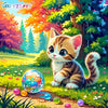 Kit de Pintura con Diamantes para Gatos