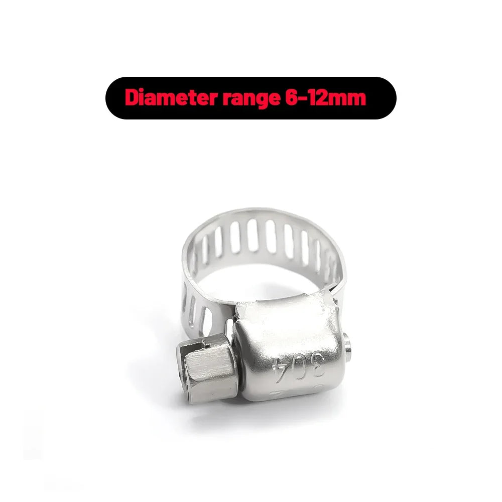 Stainless Steel Hose Clamp Assortment (6-29mm)