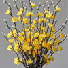 Artificial White Plum Blossom Branch for Chinese Home Décor