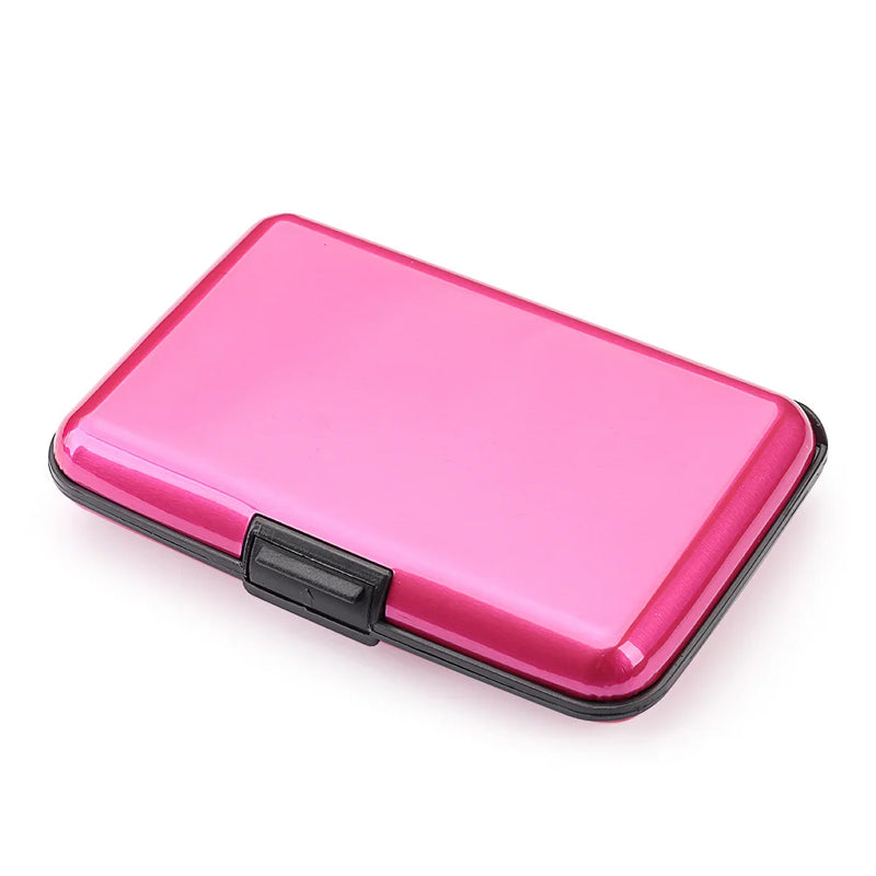Slim RFID-Blocking Aluminum Card Holder