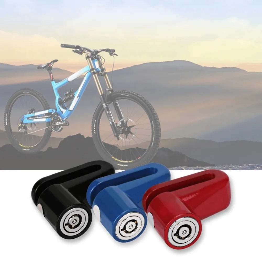 Heavy Duty Disc Brake Wheel Lock for Bicycles, Scooters, and Motorcycles