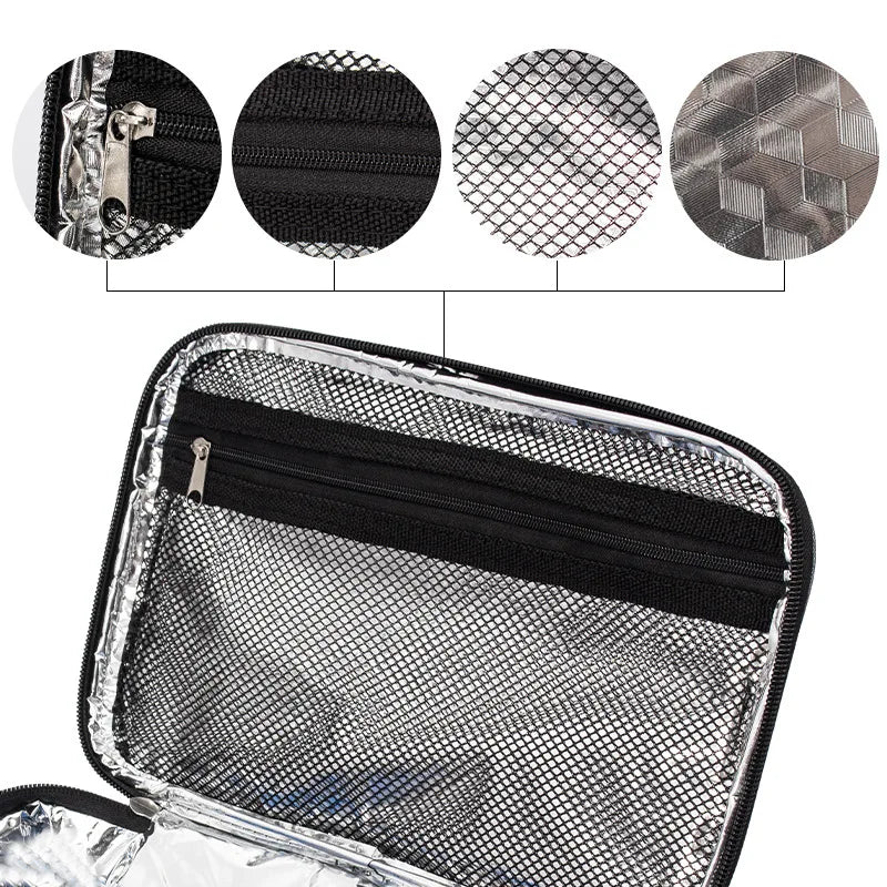 Compact Insulated Lunch Bag for Kids & Adults