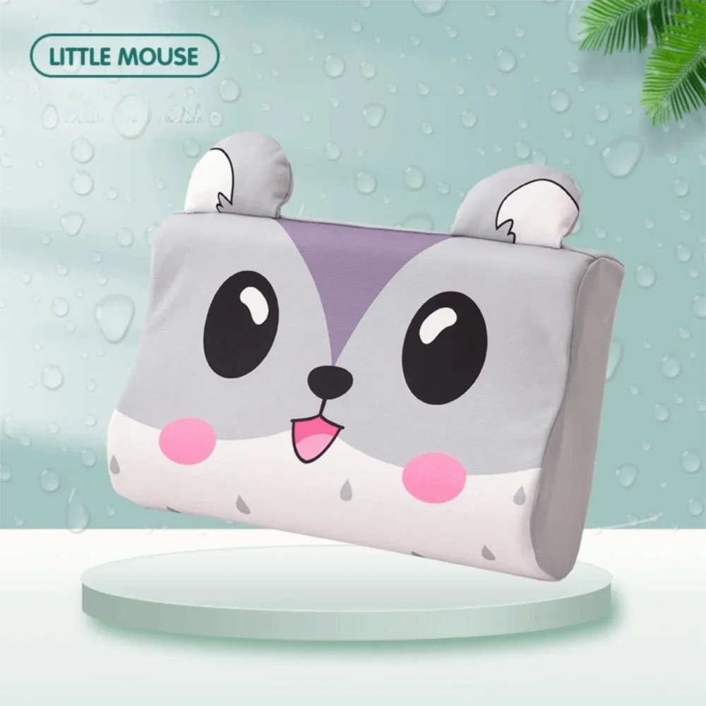 Memory Foam Toddler Pillow with Washable Cover