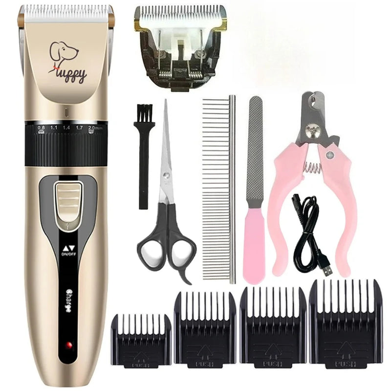 Kabelloser, wiederaufladbarer Haustier-Trimmer