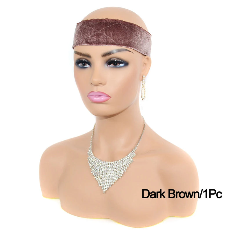 Soft Velvet Wig Grip Headband