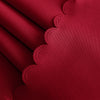 Round Solid Color Polyester Tablecloth for Weddings, Parties & Dining