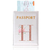Elegant Rose Gold Passport Cover