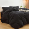 Washed Cotton Duvet Cover – Minimalist Solid Color Bedding