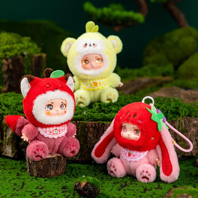 Kawaii Mystery Plush Keychain Collectible Series