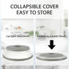 Collapsible Microwave Splatter Cover with Handle – 10.5-Inch (BPA-Free)
