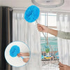 Extendable Microfiber Ceiling Fan Duster with Washable Head
