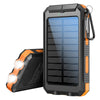10000mAh Solar Power Bank with Dual USB and USB-C Output
