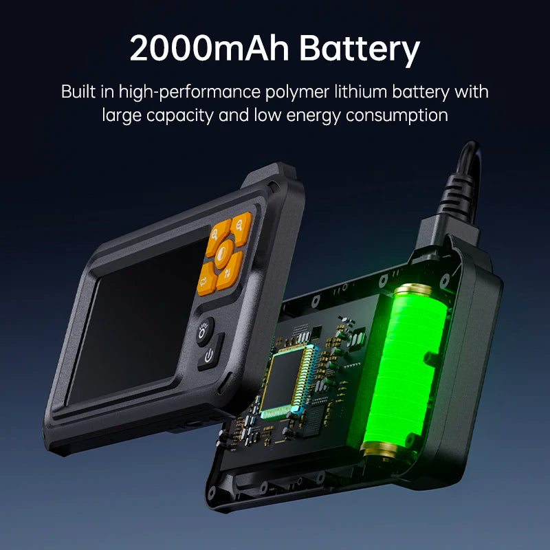 4.3" IPS Dual-Lens Inspection Camera with 1080P HD & IP67 Waterproofing