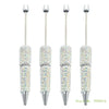 Elegante Perlen-Rhinston-Ballpoint-Stifte (4er Set)